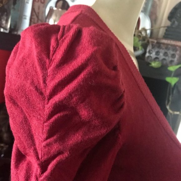 Burgundy Buffalo by David Bitton Sweater Dress XS - Picture 2 of 5